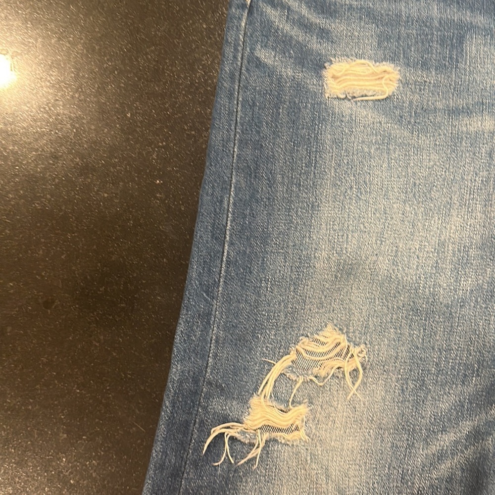 LEVIS 501 RIPPED JEANS - Picture 6 of 8